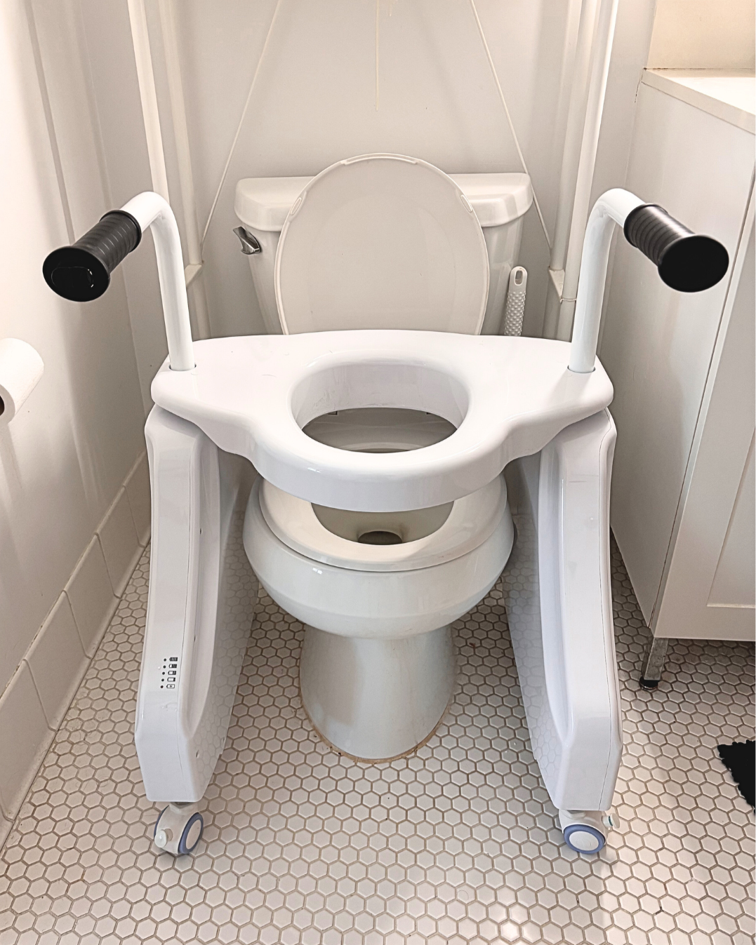 Risewell Electric Toilet Lift Seat – Safe Bathroom Aid for Independence